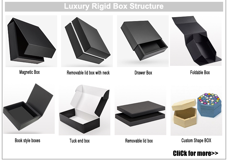 custom mini removable lid fancy paper boxes