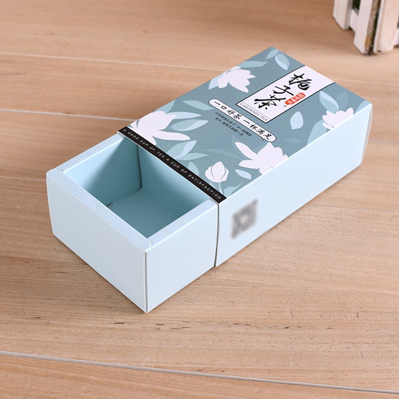 Caixa de papel de embalagem de chá de comida de fábrica da china