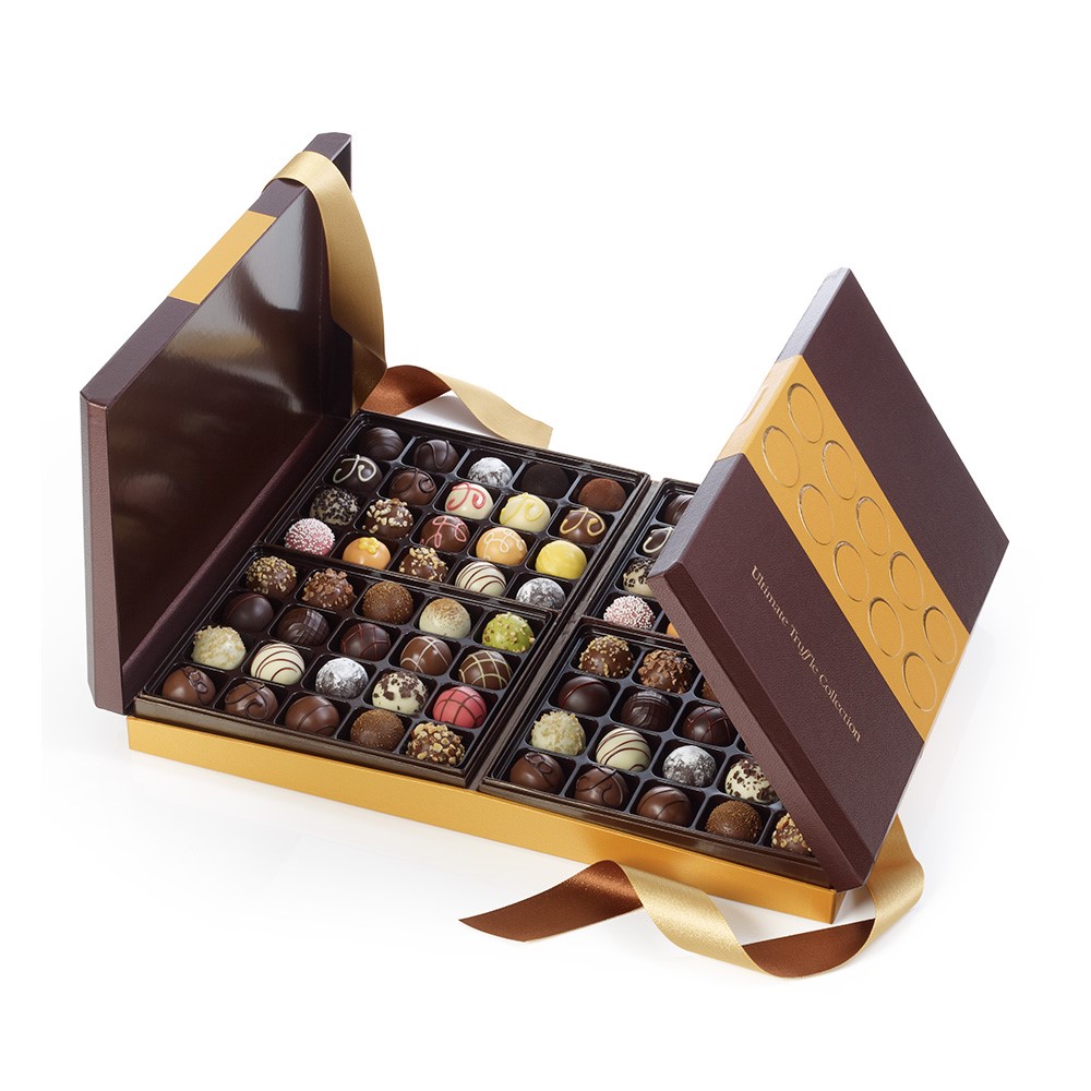 Confezione regalo personalizzata in carta per caramelle al cioccolato