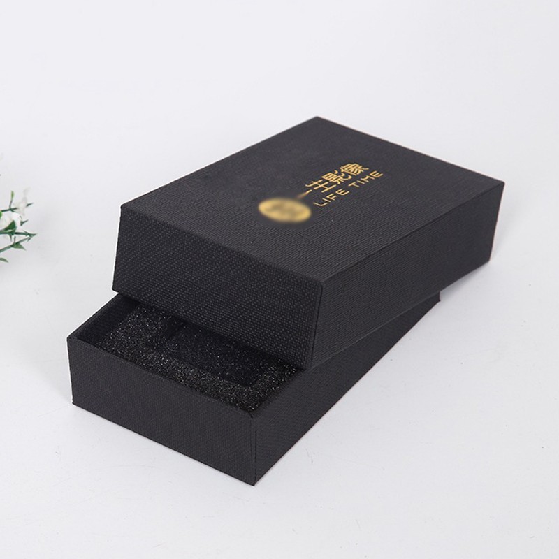 Caixa de embalagem de papel carteira de fábrica oem caixa de embalagem de presente de luxo novo design caixa de presente