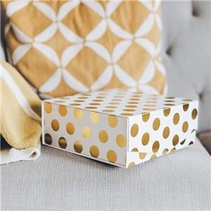 Factory Wholesale Famous enterprises custom packaging magnetic golden paper gift box