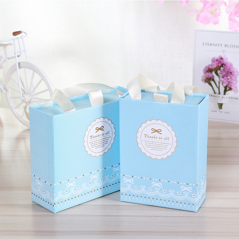 Kotak kertas pembungkusan hadiah Kilang China pembungkusan gula-gula kotak hadiah perkahwinan