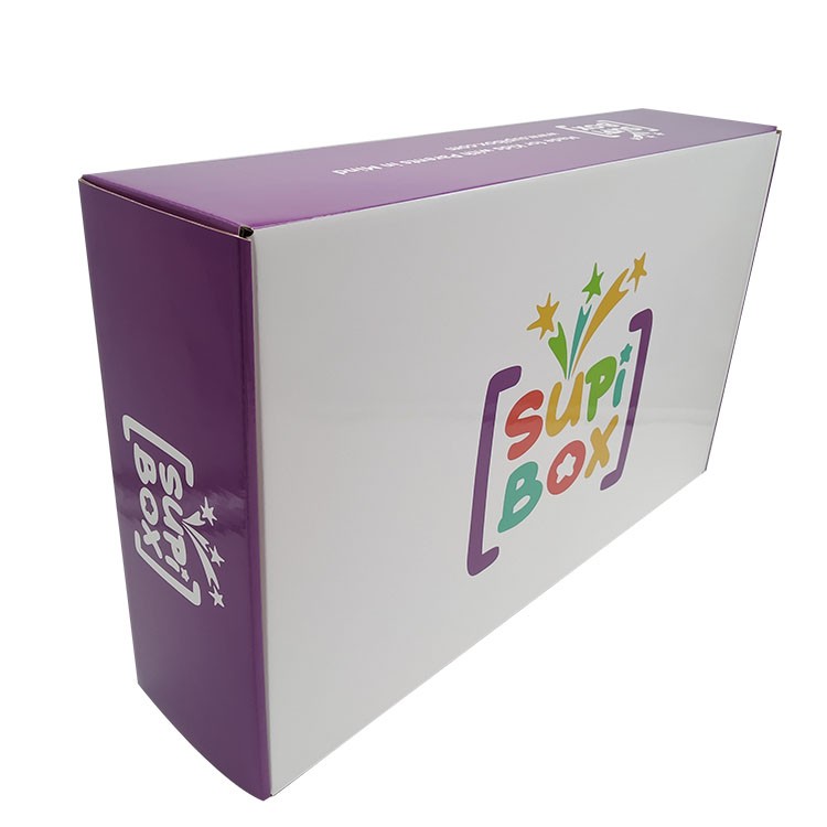 Emballage d'usine OEM Boîte de papier d'emballage en carton ondulé jouet
