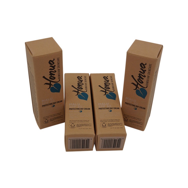 Factory Wholesale small cosmetic packaging kraft paper box