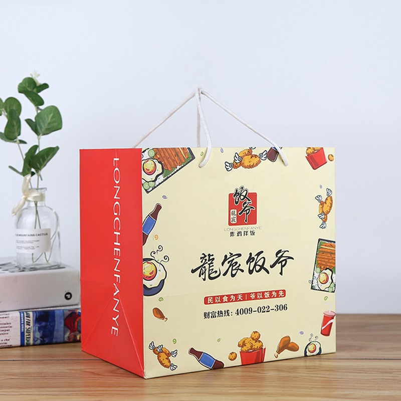 China Factory cadeau personnalisé sac d'expédition coloré
