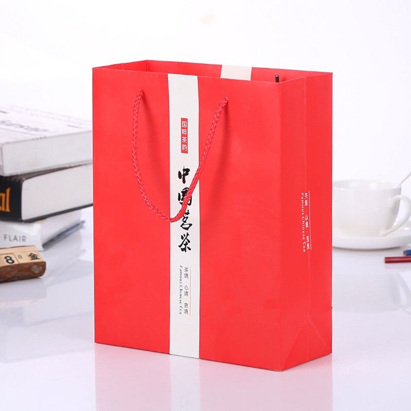 China Factory custom manufacturing paper shopping bag