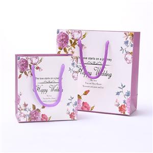 Beg beli-belah kertas mewah tersuai Kilang China