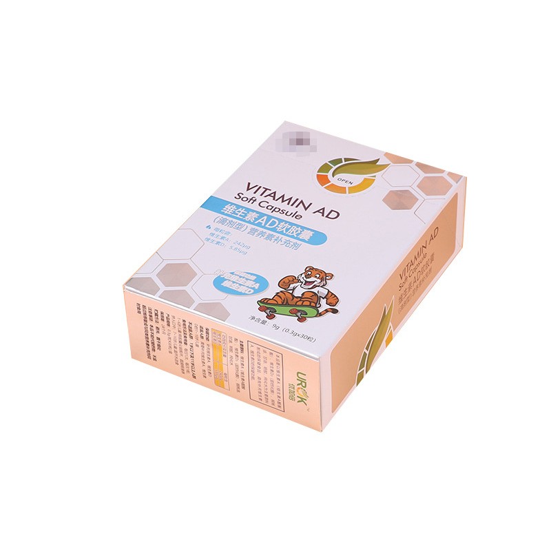Boîte d'emballage en papier de médecine d'usine d'OEM Boîte de papier extérieure pour la boîte de papier de produits de pilule et de soins de santé