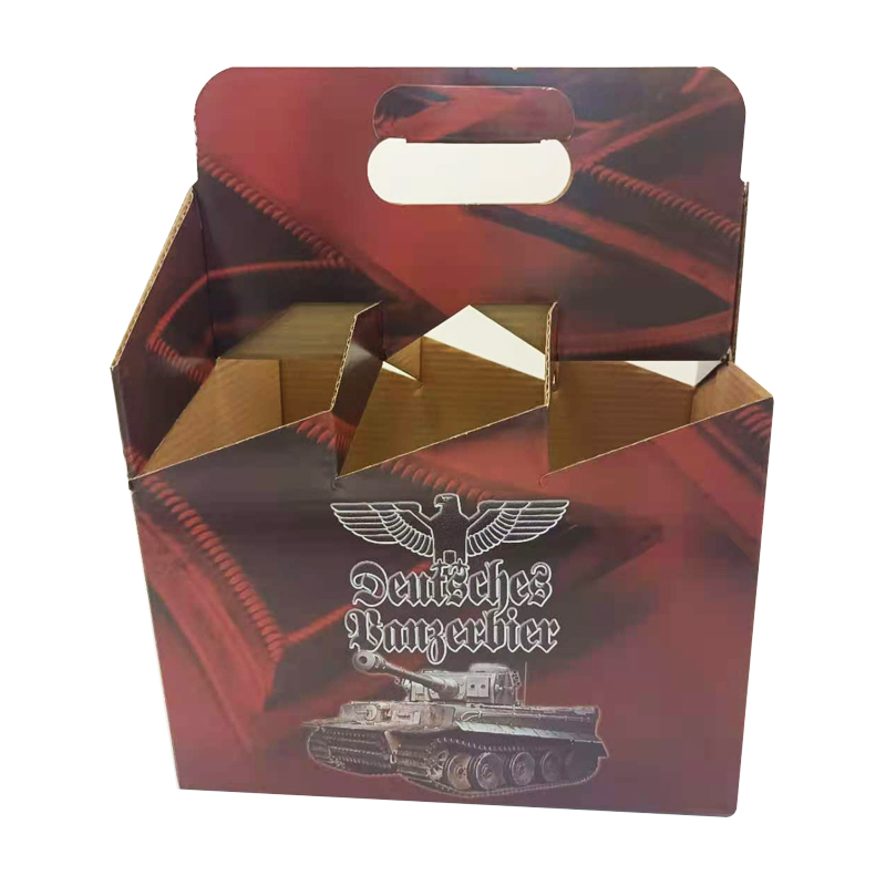 Porte-bière porte-boîte en carton porte-papier à vin