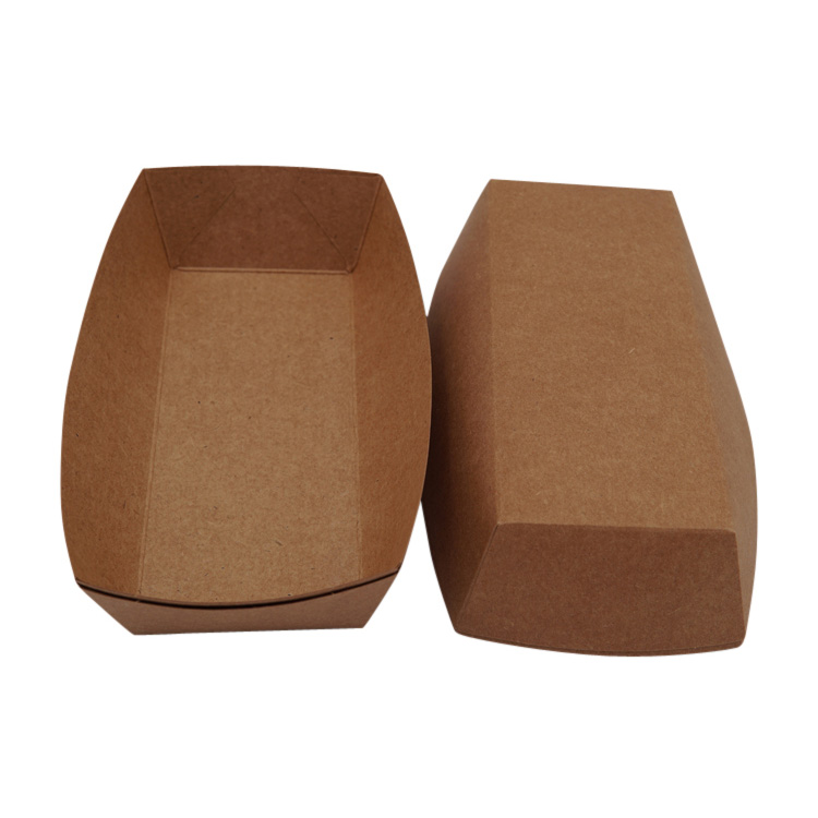 Китай Заводская продажа колбасы Karft Paper Packaging пищевой лоток, производитель