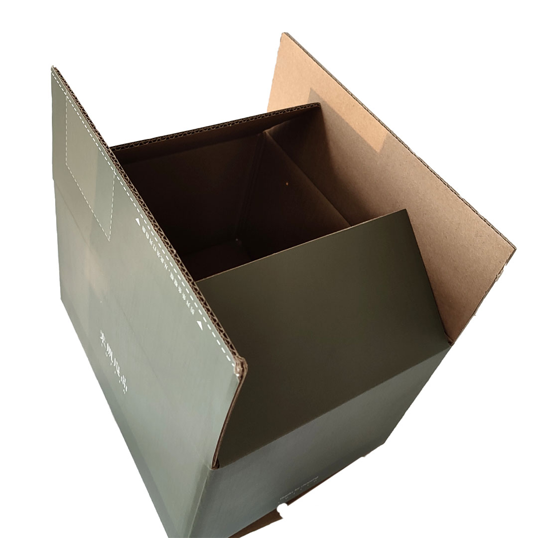 Caixa de transporte de 5 camadas de 4 mm de espessura com impressão em cores