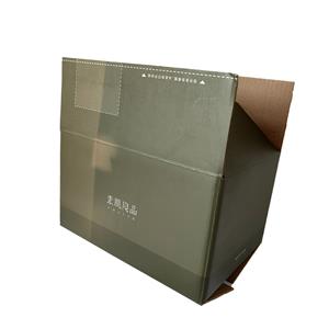 Caja de cartón de envío de impresión colorida tamaño personalizado