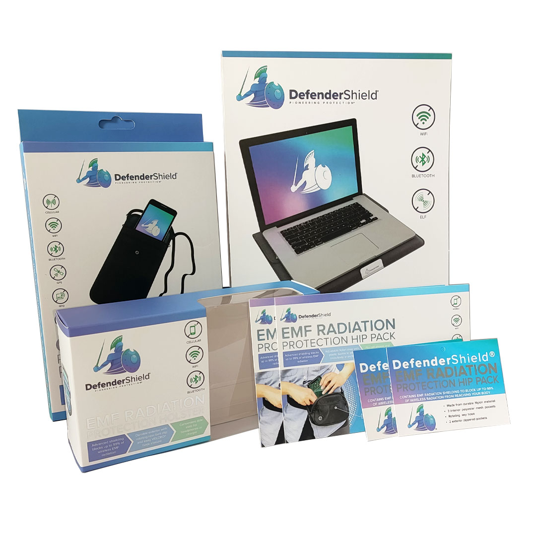 Electronic products Paper box with hanger and big window and printing instruction cards
