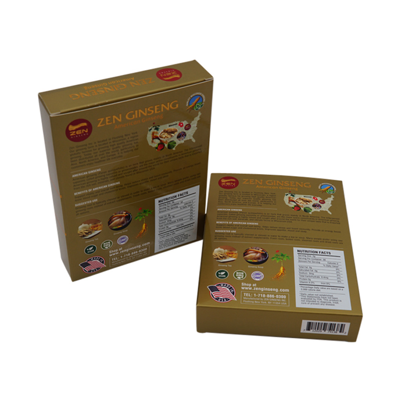 High Quality Paper Packaging box for Ginseng
