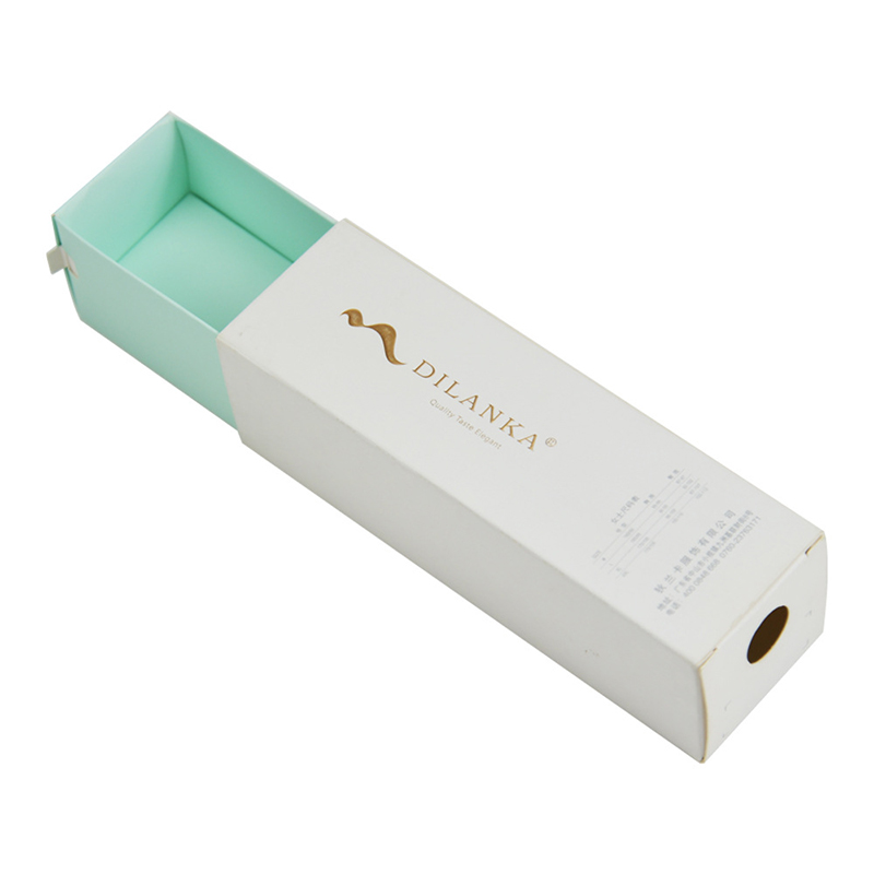 Pull out paper box for lip stick packaging