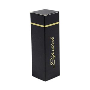 Black color paper box for lip stick