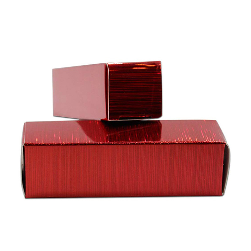 High quality Red color lipstick packaging paper box