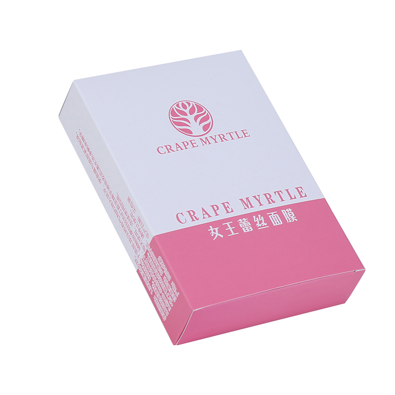 Face mask paper box packaging with logo printing