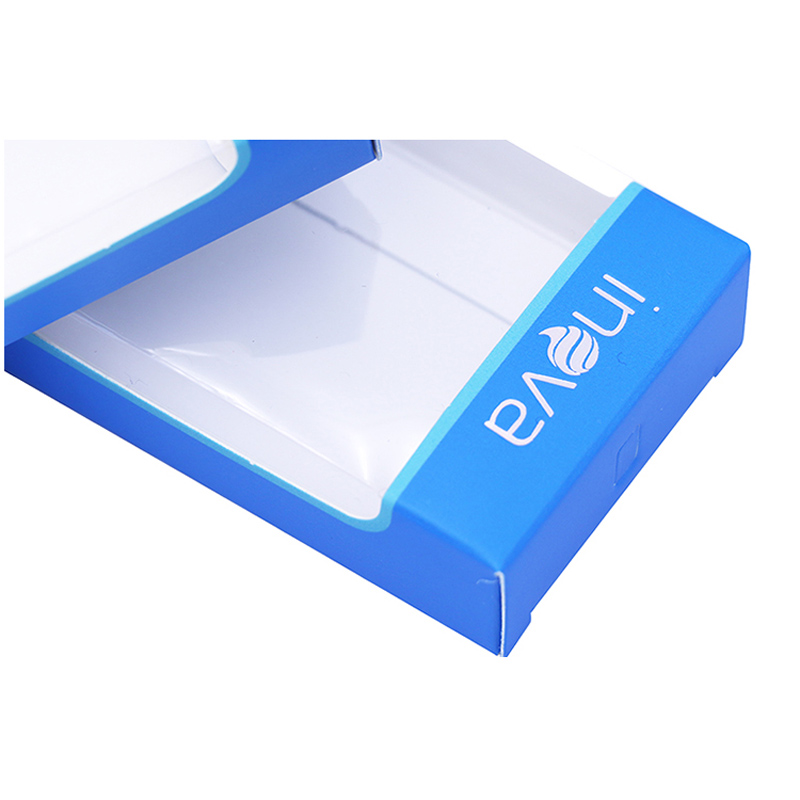 Cell phone case packaging box with big window