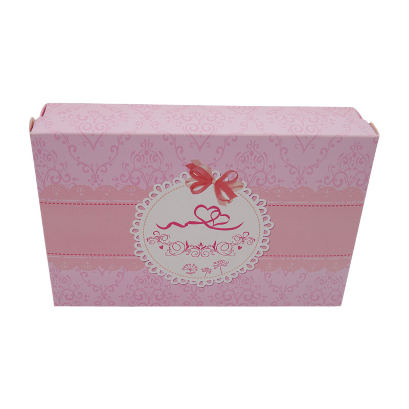 Lid and tray paper box for stocks and underwear