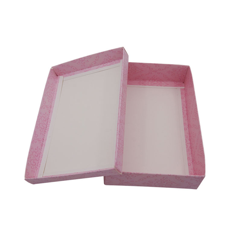 Lid and tray paper box for stocks and underwear