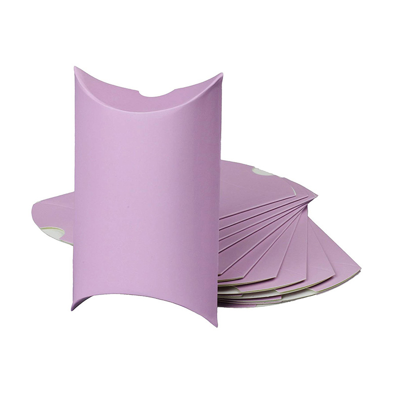 Pink color lovely pillow paper box for gift