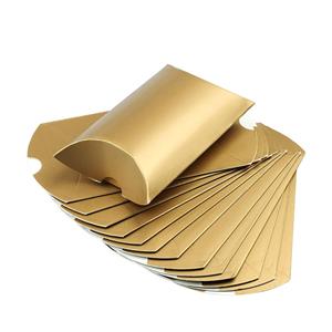 Златист цвят опаковъчна кутия кутия за възглавници