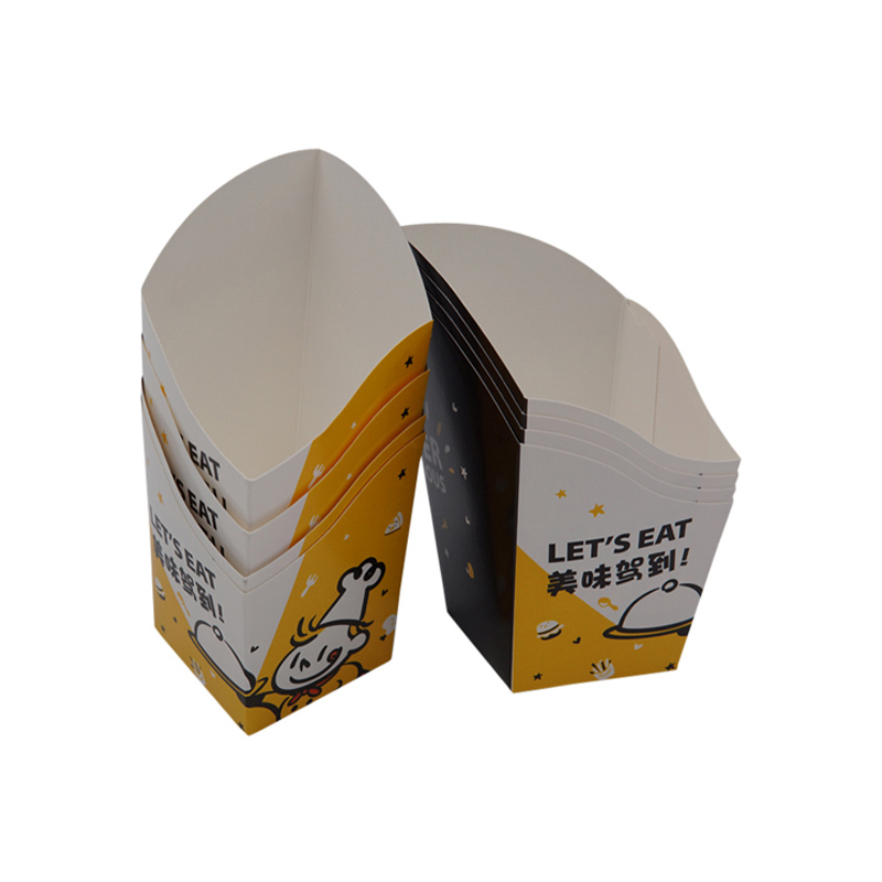 Fried Chips food packaging paper box OEM printing