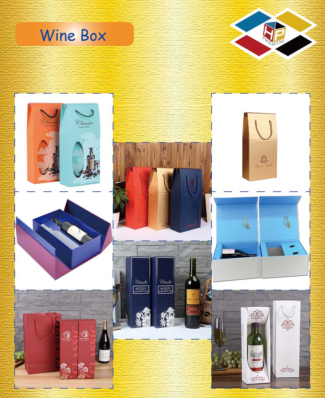 wine packgaing box