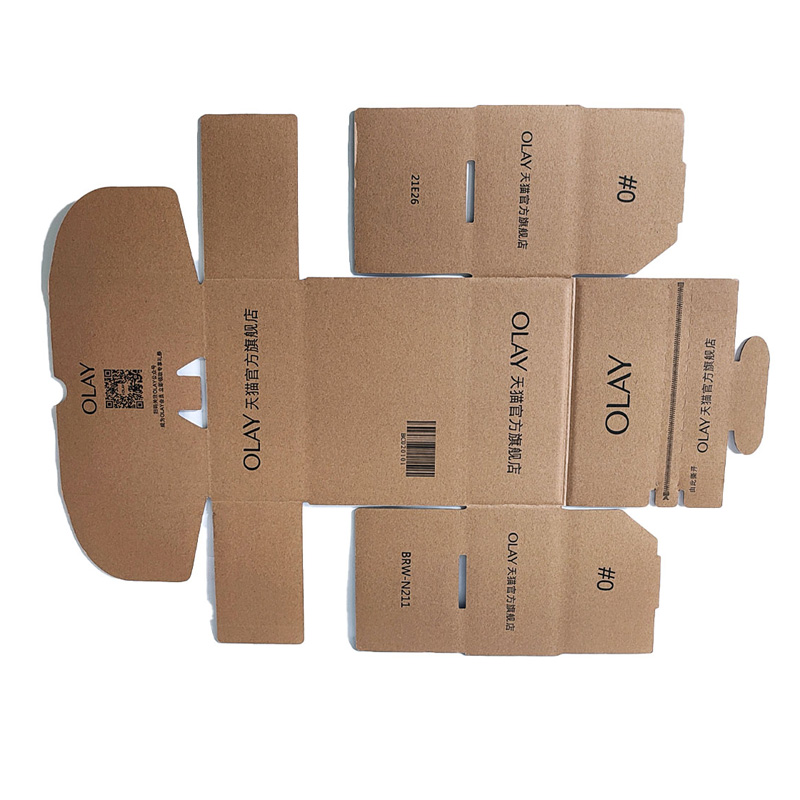Corrugated board shipping box with zip opening