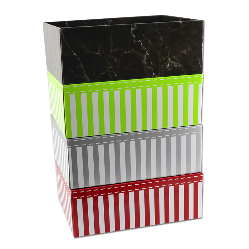 Display packaging box for products E flute corrugated board box