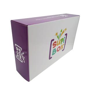 Leksakspappersförpackning wellpapplåda för barnprodukter