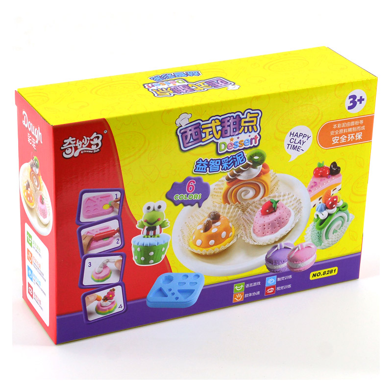 Corrugated box packaging for toy paper box for children products