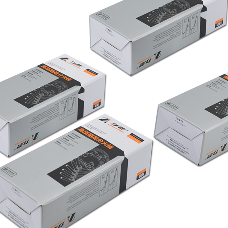 Automobile parts packaging box