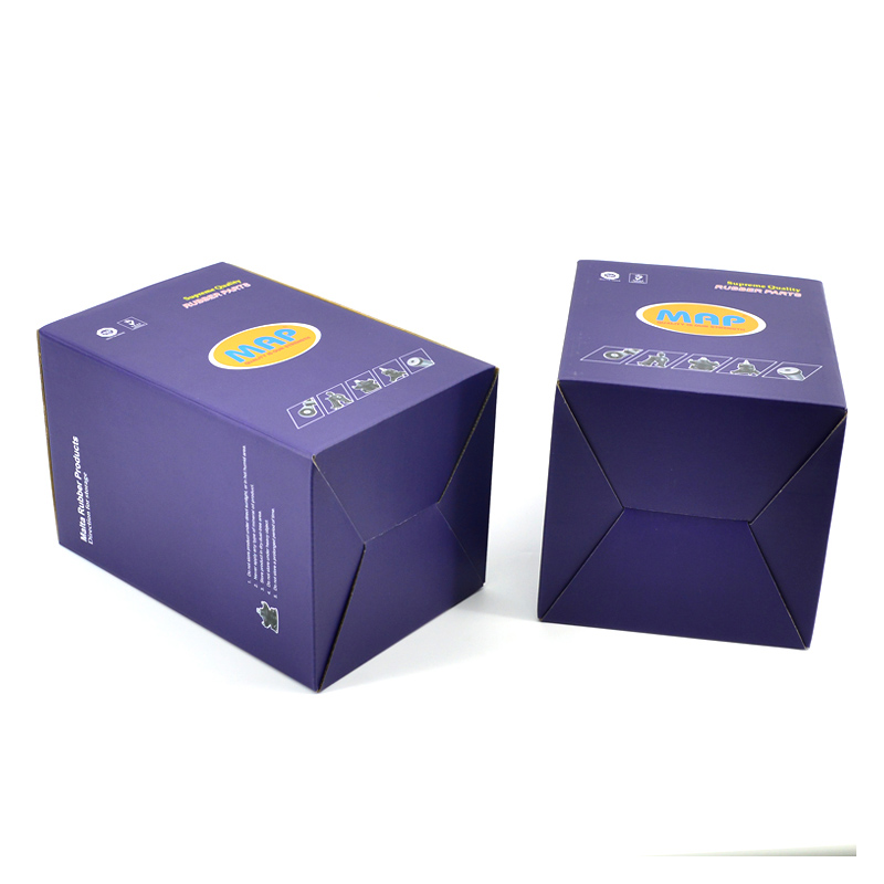 Foldable E flute corrugated box OEM paper box