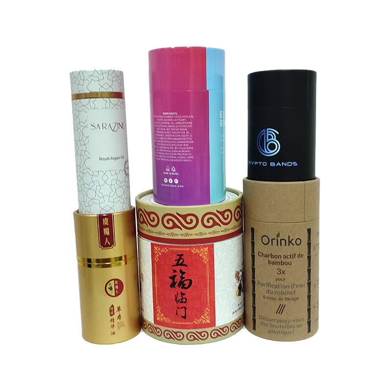 Different size paper tube with customized printing