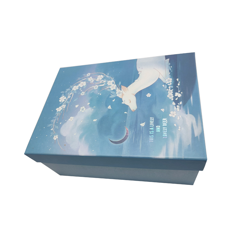 China Supplier Custom Design Printing Luxury Rigid Cardboard Makeup Cosmetic Gift Packaging Paper Box
