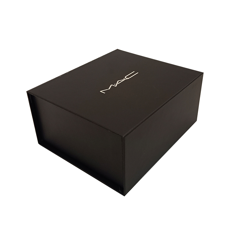 Black Color Custom Logo Beautiful Design Rigid Cardboard Paper Gift Box