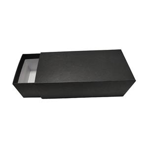קופסת מתנה למגירה קופסת קרטון עם הדפסה בצבע שחור