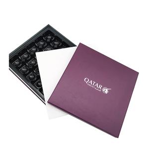 Customized Chocolate Packaging Box with Plastic Blister
