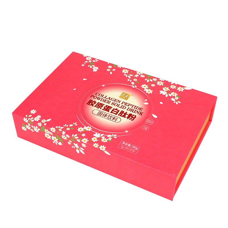 Red Color printing New Year Gift Packaging Box Food Packaging