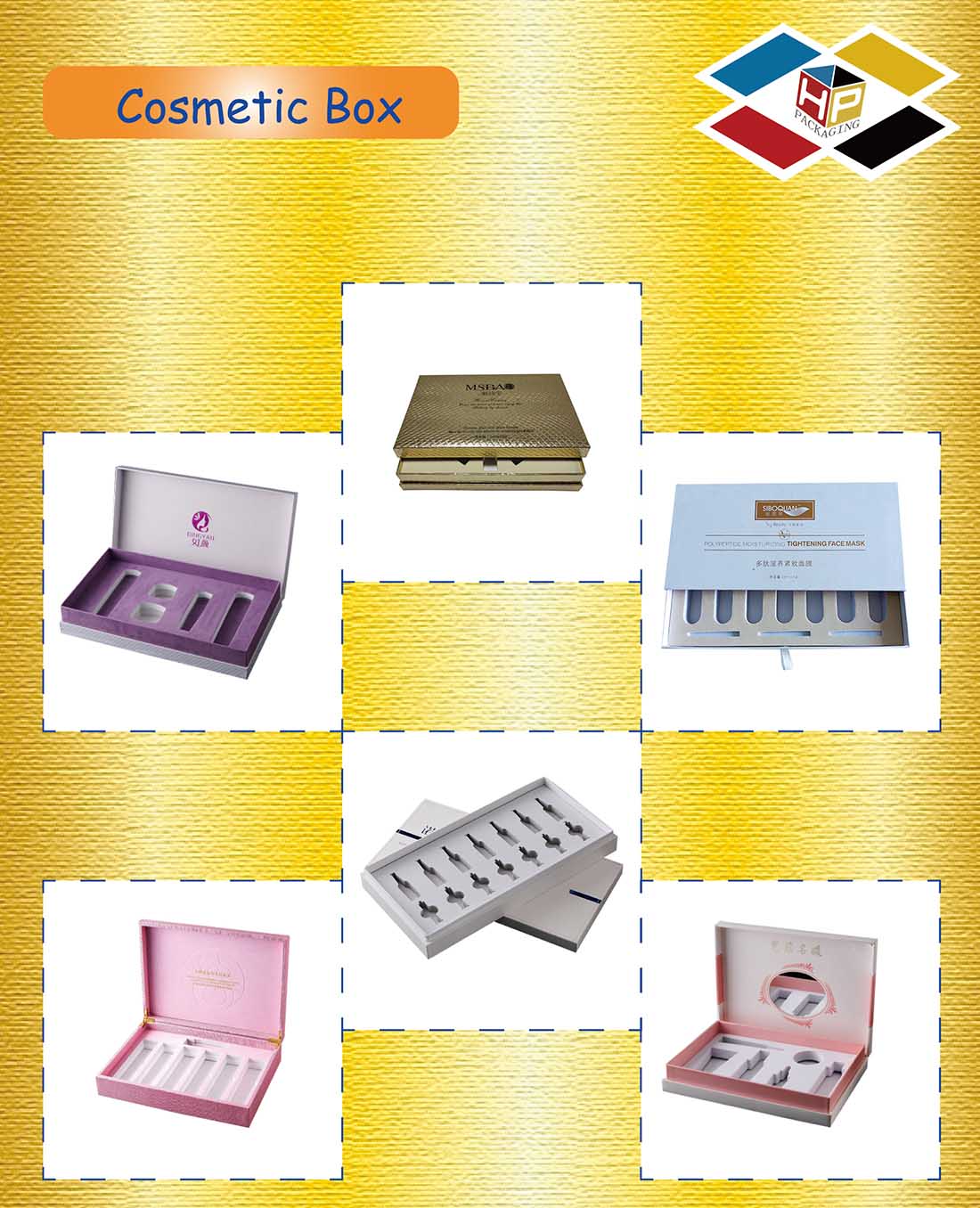 OEM Printing Luxury Cosmetic Box