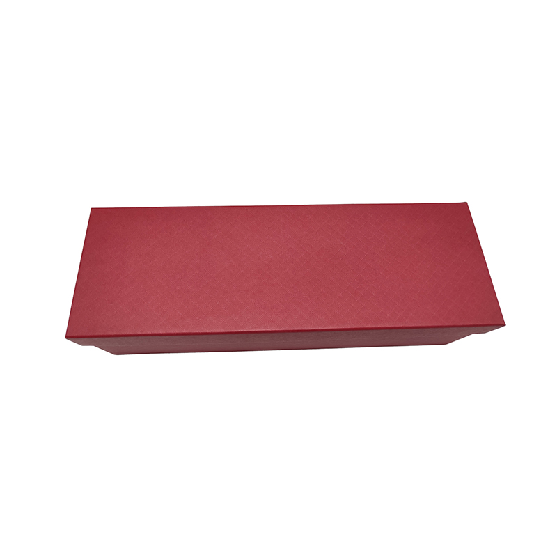 Red color gift packaging box