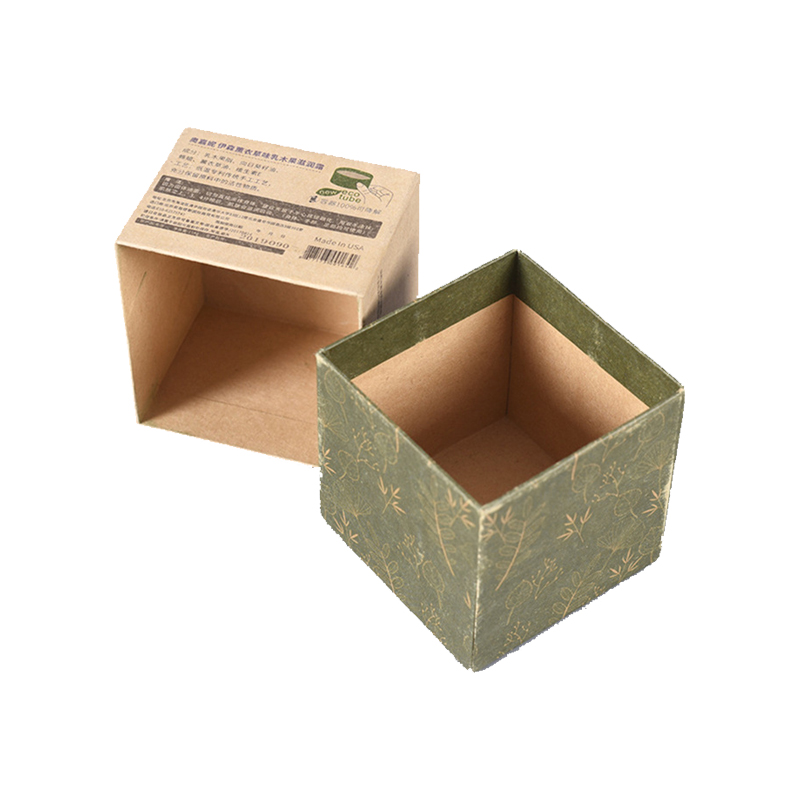Cosmetic packaging box Face cream paper box packaging Lid and bottom gift box