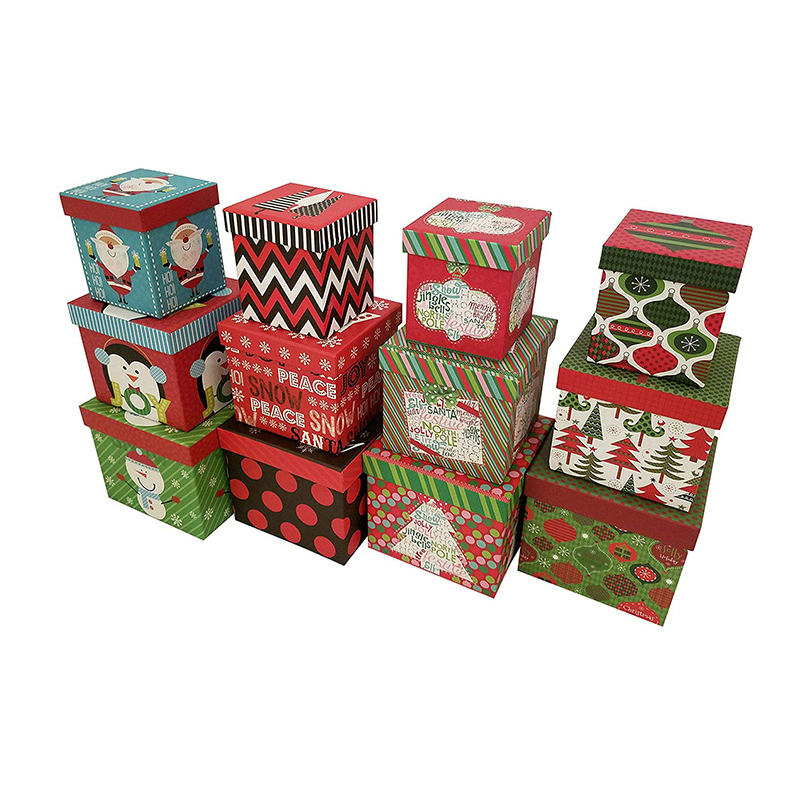 Christmas gift packaging Holiday gift packaging box