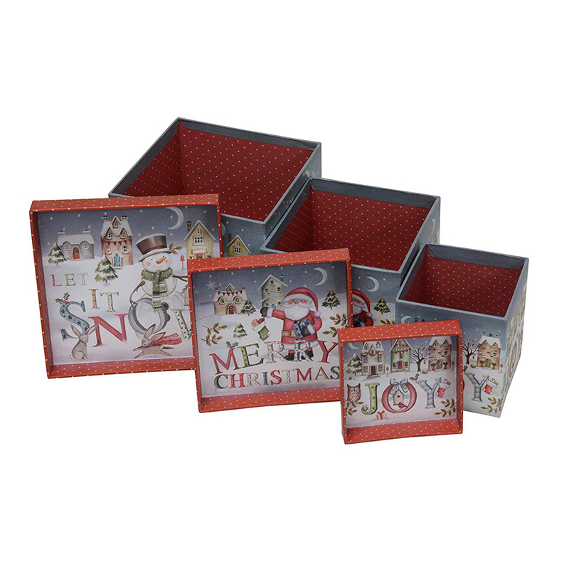 Christmas Gift Box For New Year Wedding Valentine Paper Packaging