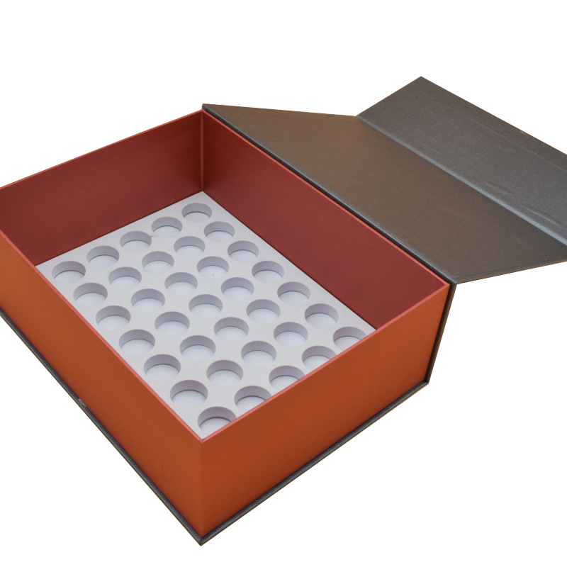 Art paper printing gift box magnetic rigid gift box with EVA