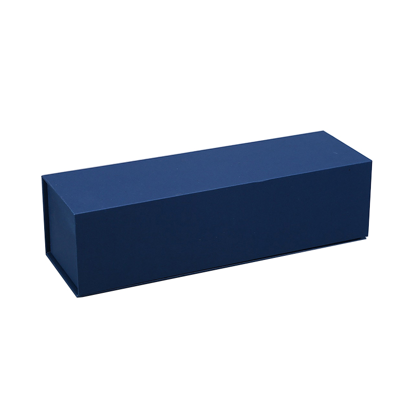 Customized Cardboard Packaging Blue Magnetic Lid Closure Health Care Products Packaging