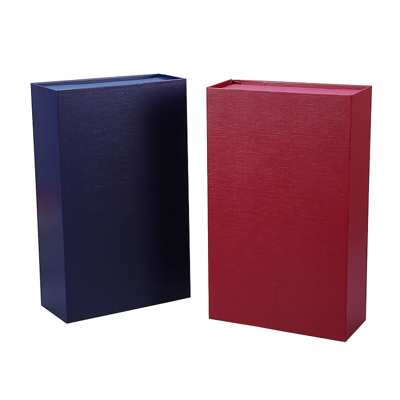Customized Cardboard Packaging Blue Magnetic Lid Closure Health Care Products Packaging