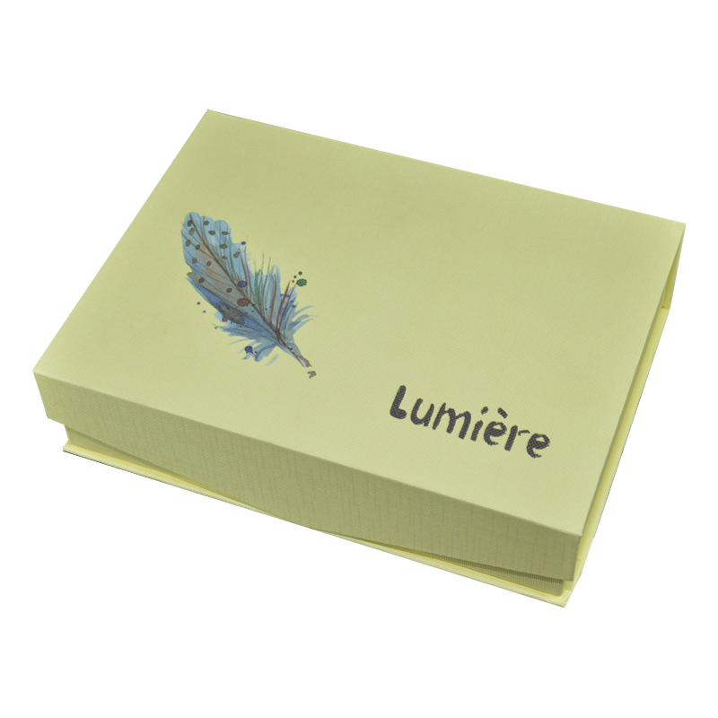 Customization Luxury Rigid Book Shape Magnetic Gift Box For Cosmetic Box